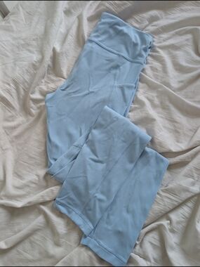 Athleta Light Blue Girls' Leggings